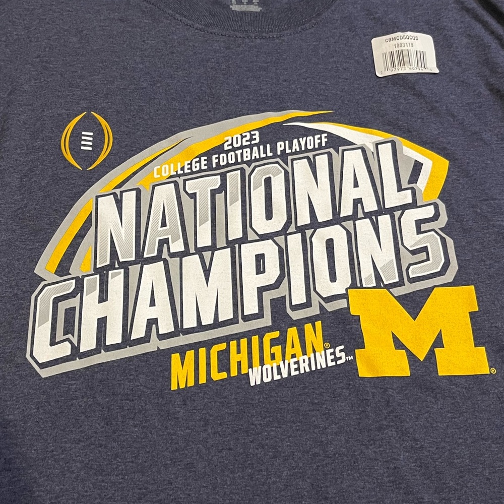 2023 U of M National Champions Michigan Wolverines College Football Playoff